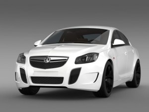 vauxhall insignia vrx 2009 2013 3D 模型