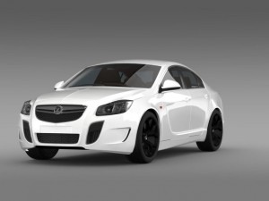 vauxhall insignia vrx 2009 2013 3D 模型