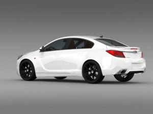 vauxhall insignia vrx 2009 2013 3D 模型