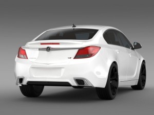 vauxhall insignia vrx 2009 2013 3D 模型