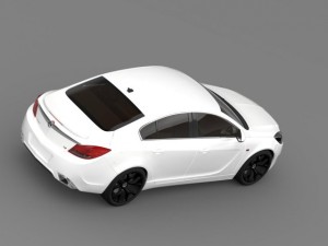 vauxhall insignia vrx 2009 2013 3D 模型