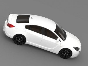 vauxhall insignia vrx 2009 2013 3D 模型