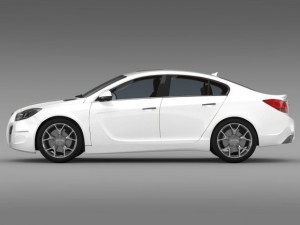 buick regal gs 20112013 3D Model