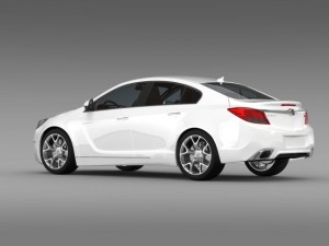 buick regal gs 20112013 3D Model