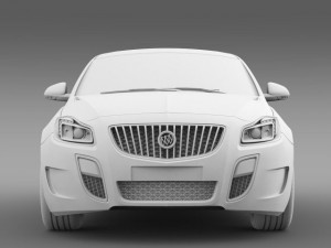 buick regal gs 20112013 3D Model