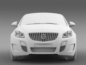 buick regal gs 20112013 3D Model