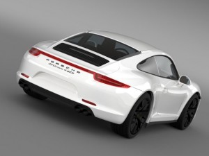 porsche 911 carrera 4 gts coupe 991 2015 3Dモデル