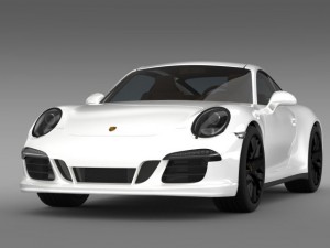 porsche 911 carrera 4 gts coupe 991 2015 3Dモデル