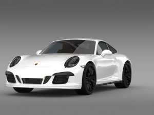 porsche 911 carrera 4 gts coupe 991 2015 3Dモデル