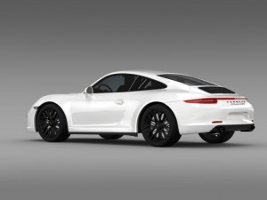 porsche 911 carrera 4 gts coupe 991 2015 3Dモデル