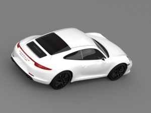 porsche 911 carrera 4 gts coupe 991 2015 3Dモデル