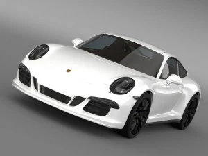 porsche 911 carrera gts cupê 991 2015 Modelo 3D