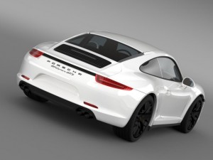 porsche 911 carrera gts coupe 991 2015 Modèle 3D