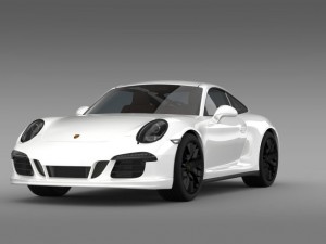 porsche 911 carrera gts coupe 991 2015 Modèle 3D