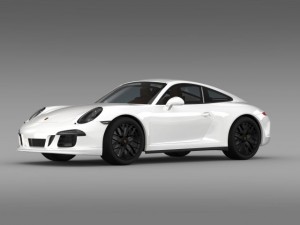 porsche 911 carrera gts coupe 991 2015 Modèle 3D