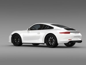 porsche 911 carrera gts coupe 991 2015 Modèle 3D