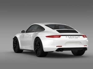 porsche 911 carrera gts coupe 991 2015 Modèle 3D