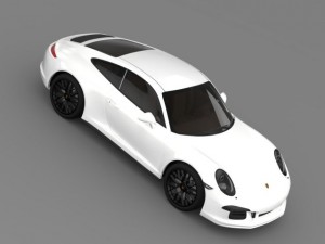 porsche 911 carrera gts coupe 991 2015 Modèle 3D