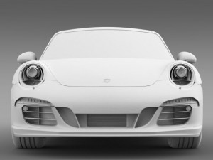 porsche 911 carrera gts coupe 991 2015 Modèle 3D