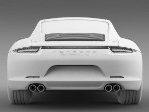 porsche 911 carrera gts coupe 991 2015 Modèle 3D