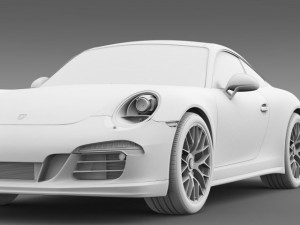 porsche 911 carrera gts coupe 991 2015 Modèle 3D
