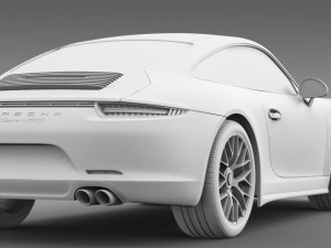 porsche 911 carrera gts coupe 991 2015 Modèle 3D