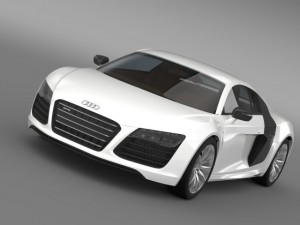 bb audi r8 v10 plus 2013 3D मॉडल