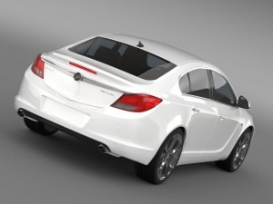 buick regal 20112013 Modelo 3D