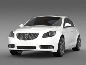 buick regal 20112013 3D Model