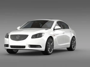 buick regal 20112013 3D Model