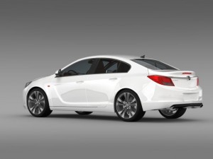buick regal 20112013 Modelo 3D