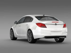 buick regal 20112013 3D Model