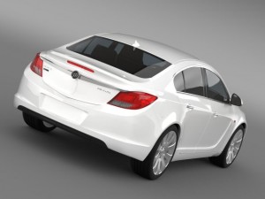 buick regal flexfuel 20112013 Modèle 3D