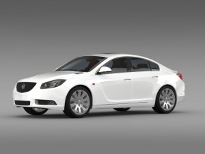 buick regal flexfuel 20112013 Modèle 3D