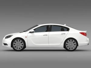 buick regal flexfuel 20112013 3D Model