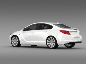 buick regal flexfuel 20112013 Modèle 3D