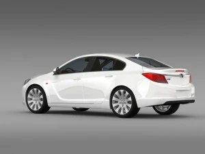 buick regal flexfuel 20112013 3D Model