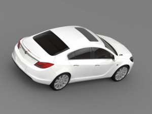 buick regal flexfuel 20112013 Modèle 3D
