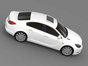 buick regal flexfuel 20112013 3D Model