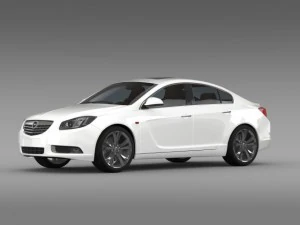 opel insignia 200813 3D Model