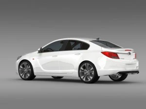 opel insignia biturbo 200813 3D Model