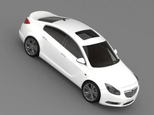 opel insignia biturbo 200813 3D Model