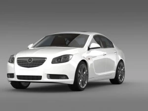 opel insignia biturbo 200813 3D Model