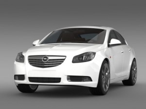 opel insignia biturbo 200813 Model 3D