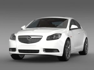 opel insignia biturbo 200813 3D Model
