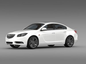 opel insignia biturbo 200813 Model 3D
