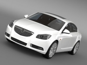 opel insignia hatchback 200813 3D Model
