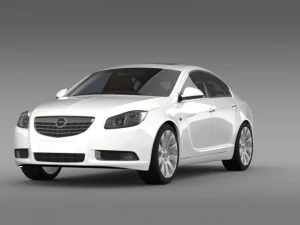 opel insignia hatchback 200813 3D Model