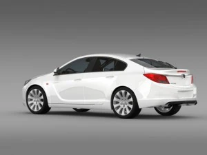 opel insignia hatchback 200813 3D Model