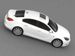 opel insignia hatchback 200813 3D Model